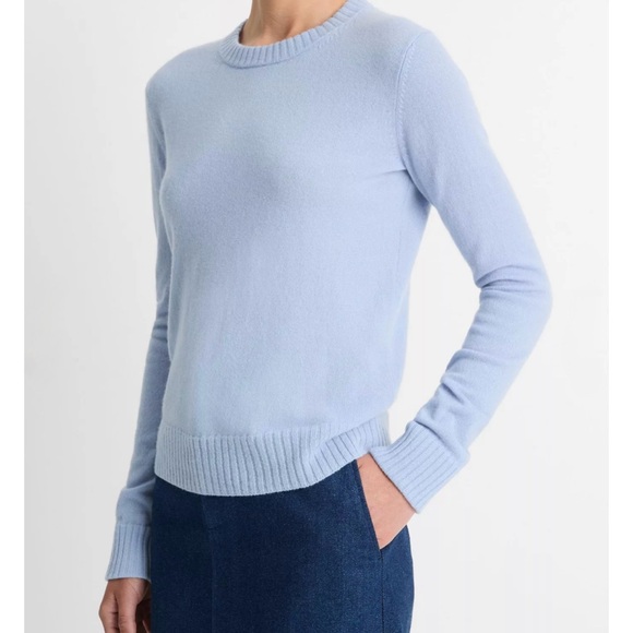 Vince Cashmere Light Blue Sweater size XS - Picture 3 of 11